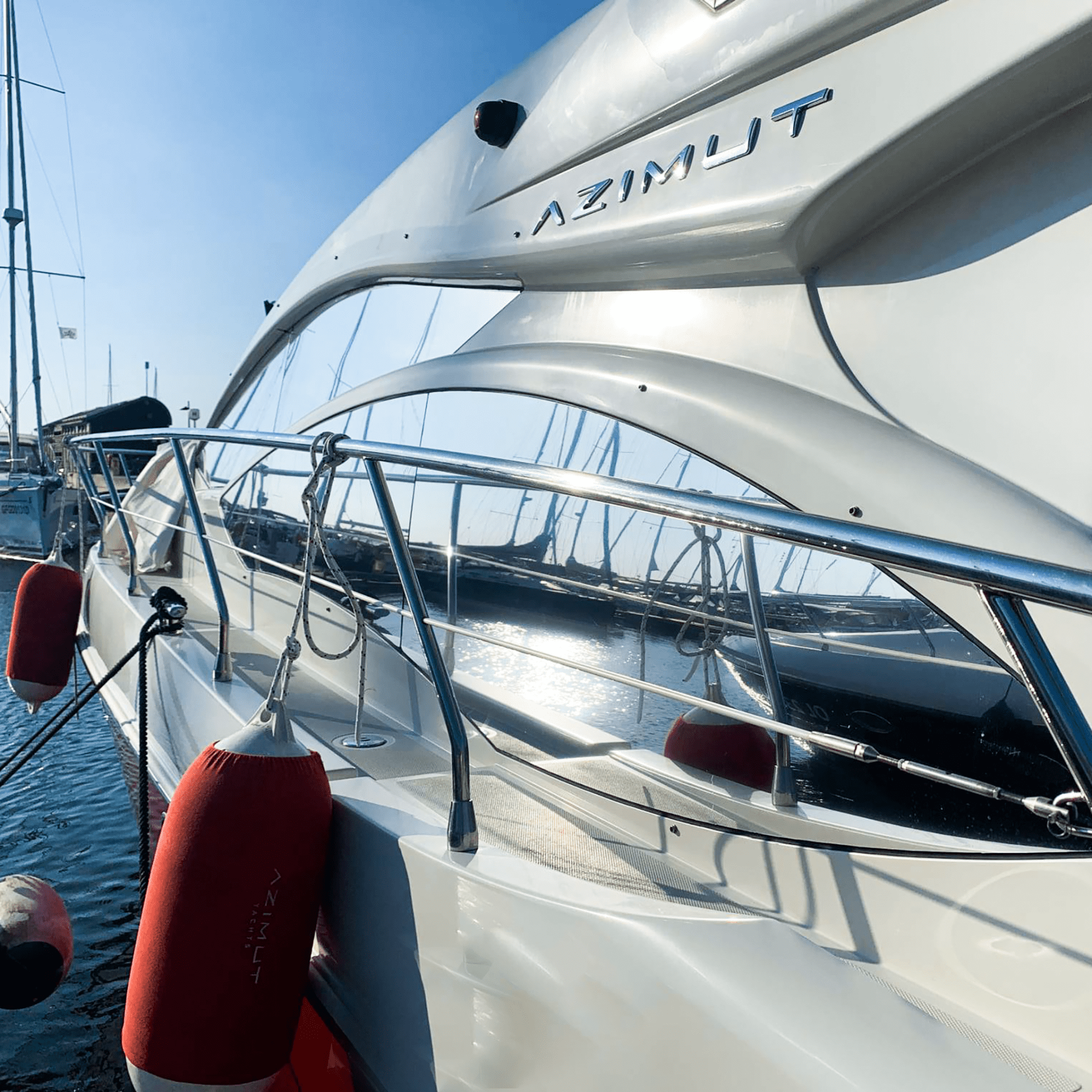 boat wrap azimut