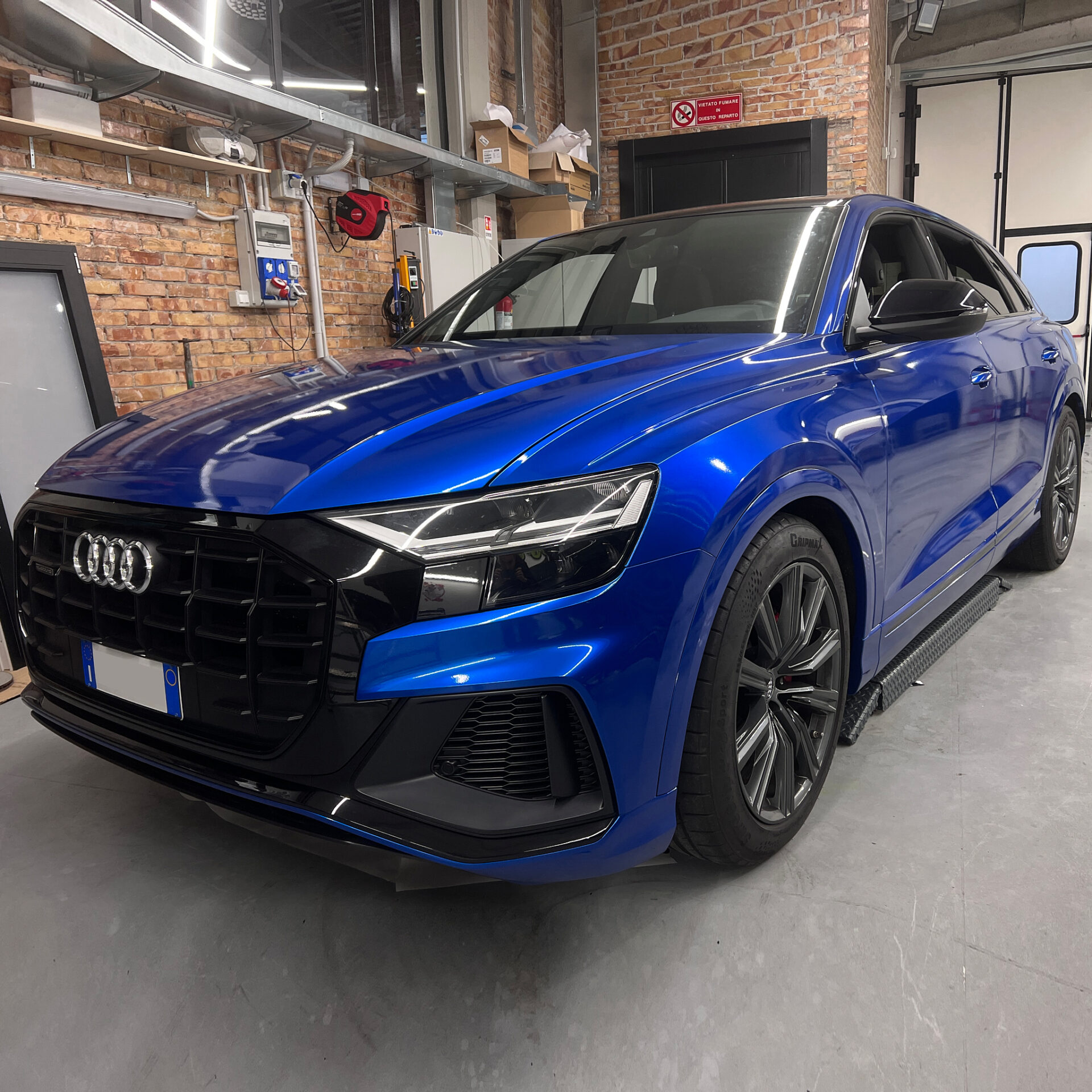 car wrapping audi frontale